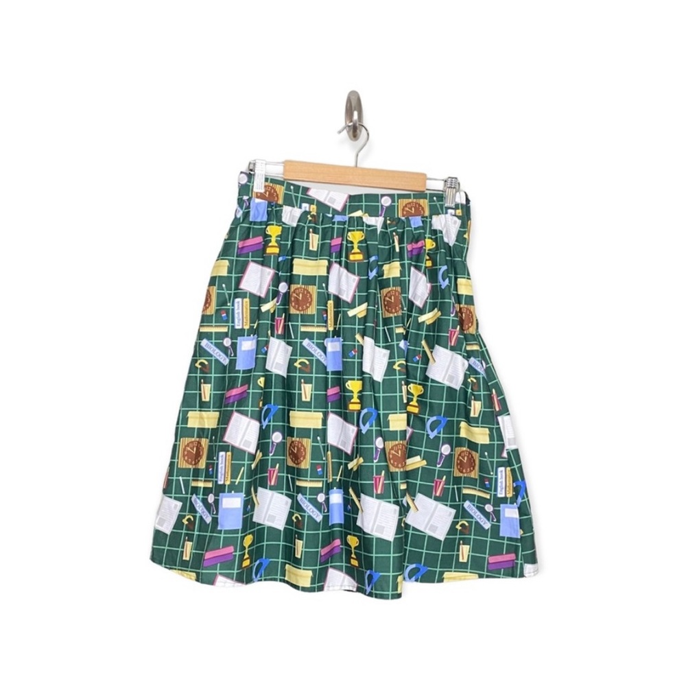 ModCloth skirt, teacher print